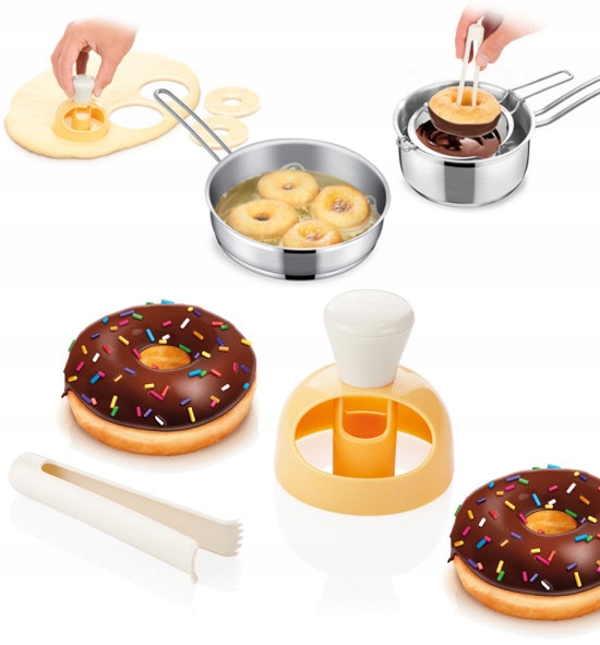 

Tescoma Forma Na Donut Pączki Szczypce Do Polewy
