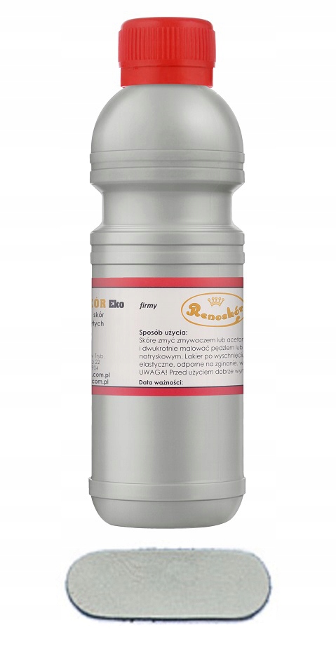 

Renoskór Farba Lakier Skóra Popielaty Jasny 200ml