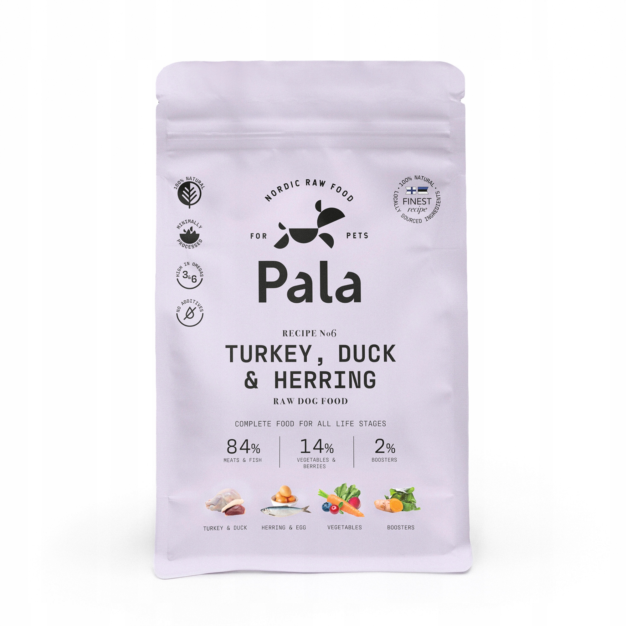 Pala Dog 6 Krůta, kachna, sleď obecný 1 kg