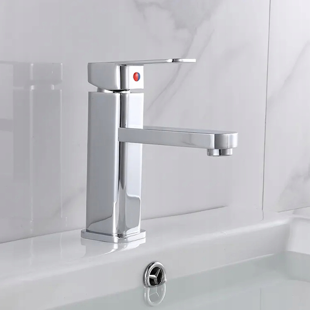 BATERIA UMYWALKOWA ŁAZIENKOWA STOJĄCA NABLATOWA KRAN DO UMYWALKI CHROM Marka Maibang