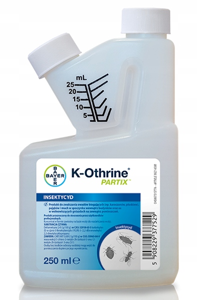 

K-othrine Partix zwalcza Karaczany pluskwy Bayer