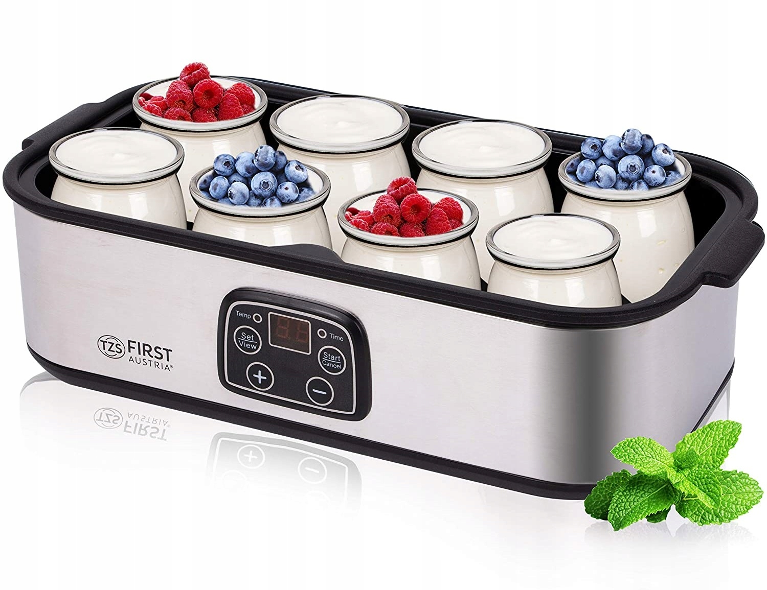 

Jogurtownica 1,4L Maszyna Do Jogurtu Słoiczki 8X