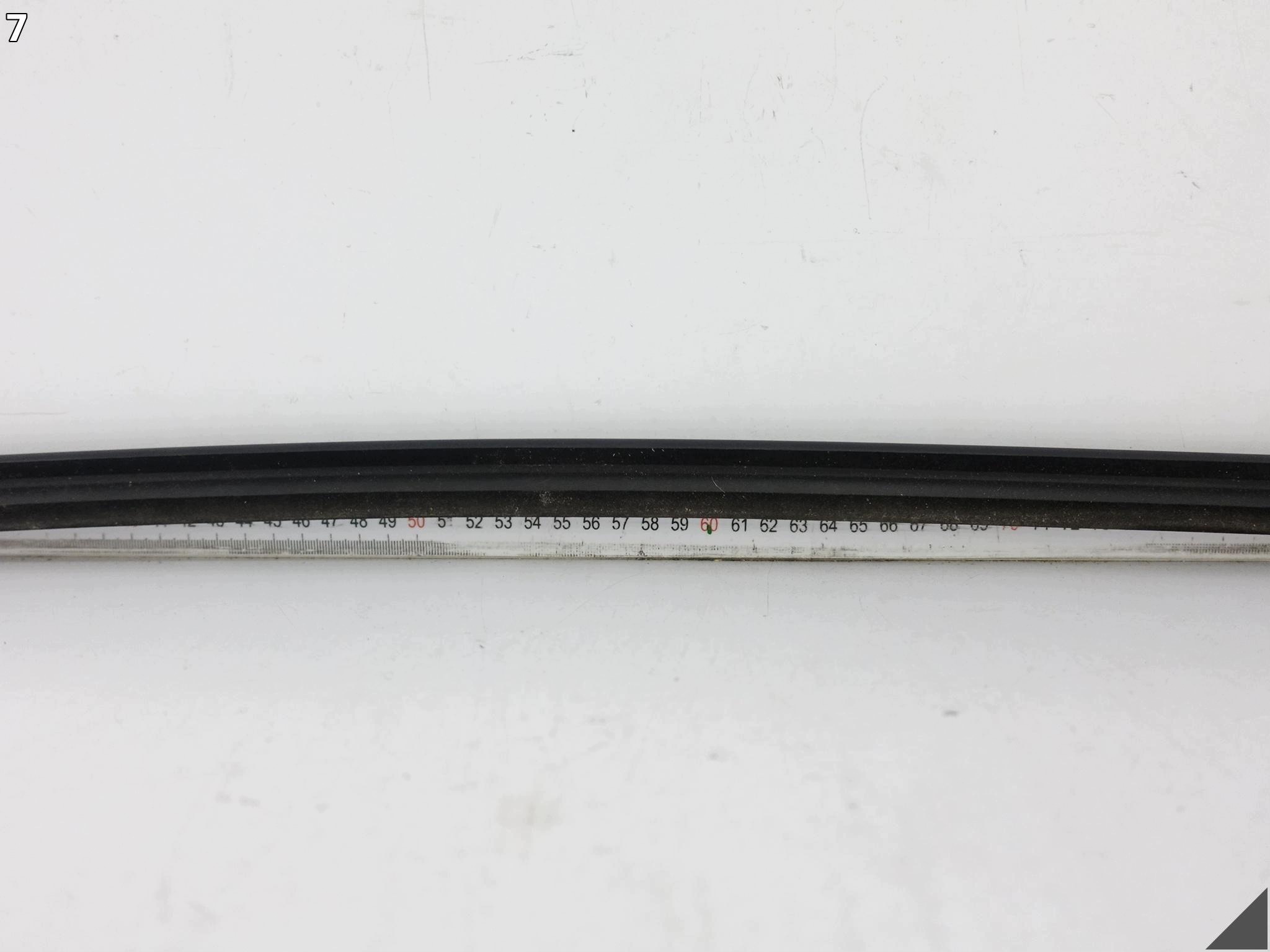 VW ID7 ID.7 14A 23- moulding dust windows door left rear part 14A839477B