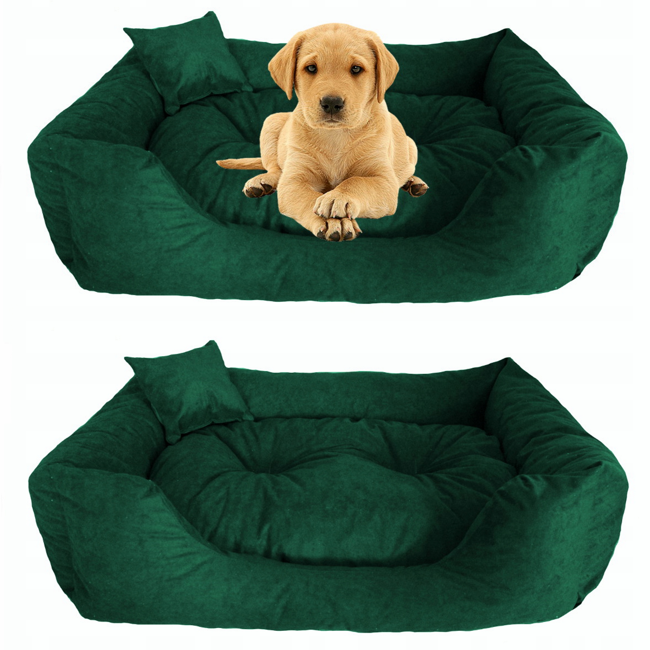 Legowisko Dla Psa Kota Miękkie Kojec 80x60 cm XL Dla Jamnika Beagla