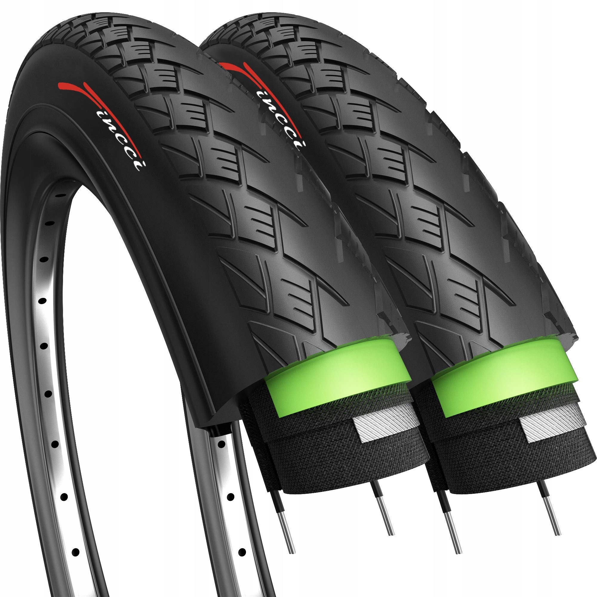 Opony rowerowe Fincci 1 rozmiar koła 700x35c