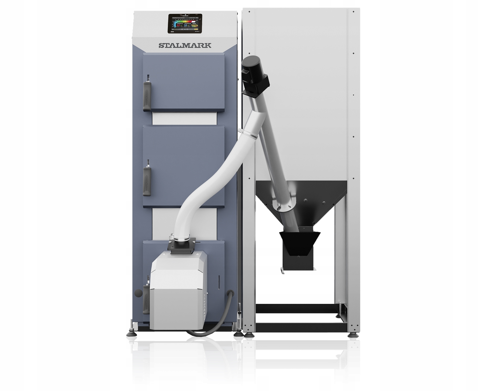 Kocioł na pellet Pellet Vegas II 30kW Stalmark 5 Klasa Ecodesign