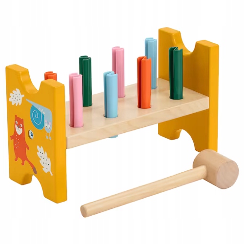 

Ikea Uppsta przebijanka drewniana z młoteczkiem