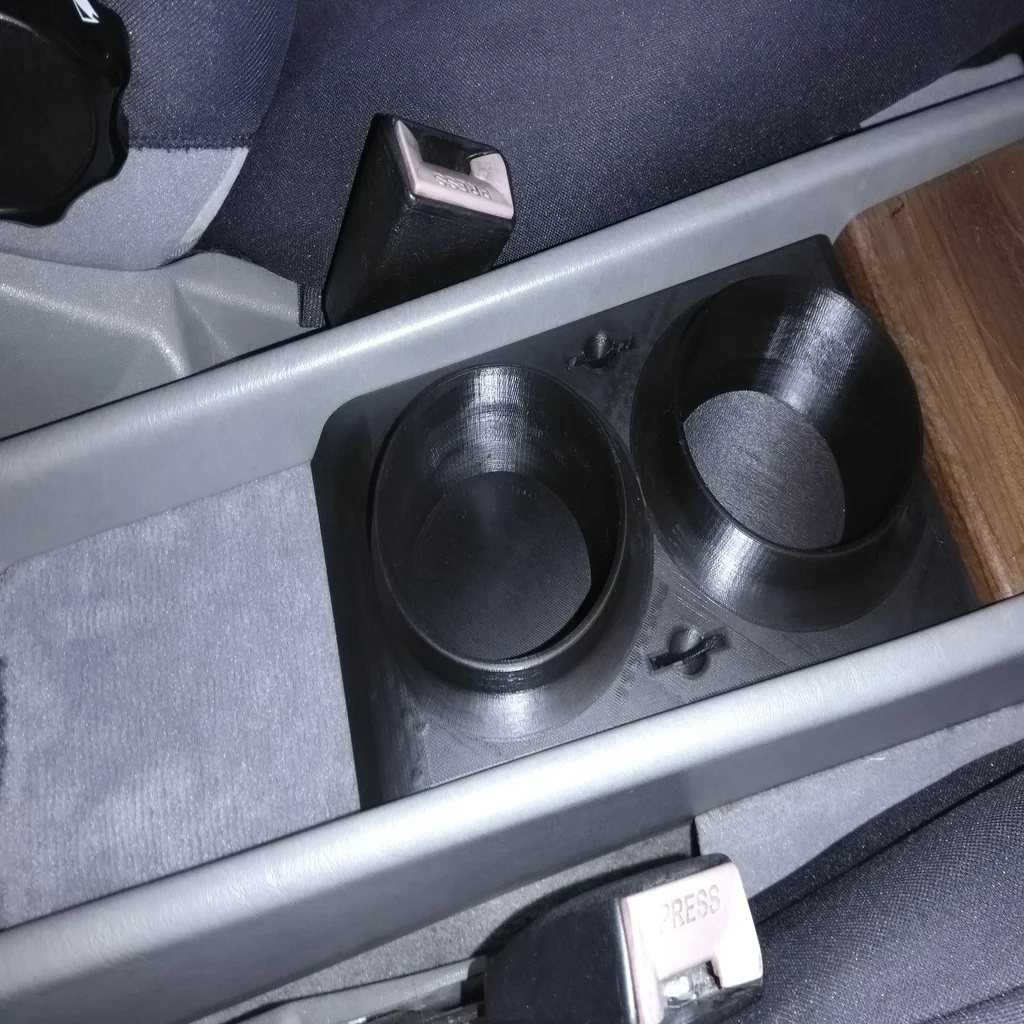 Mercedes W124 W123 UCHWYT KUBEK STOJAK UV PROTECT PETG CUP HOLDER CUPHOLDER