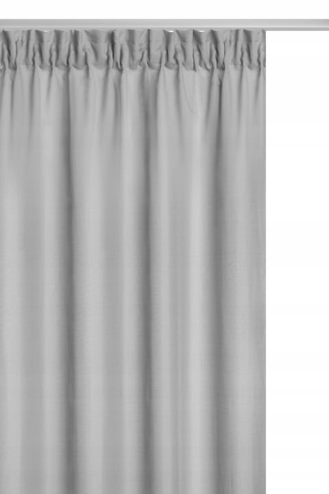 ZASŁONA GOTOWA NA TAŚMIE ŻABKI MATOWA DEKORACYJNA ZWIEWNA 140x300 CM VIVA