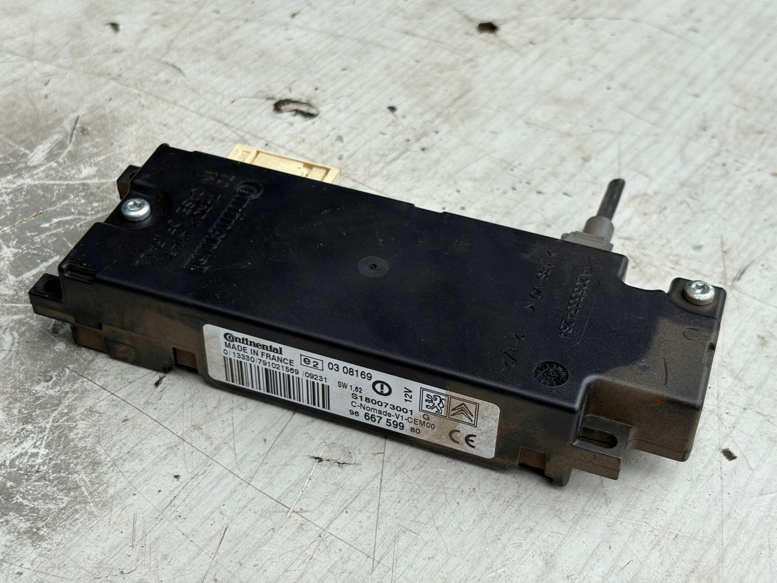 CITROEN C3 PICASSO 08- modulo BLUETOOTH 9666759980