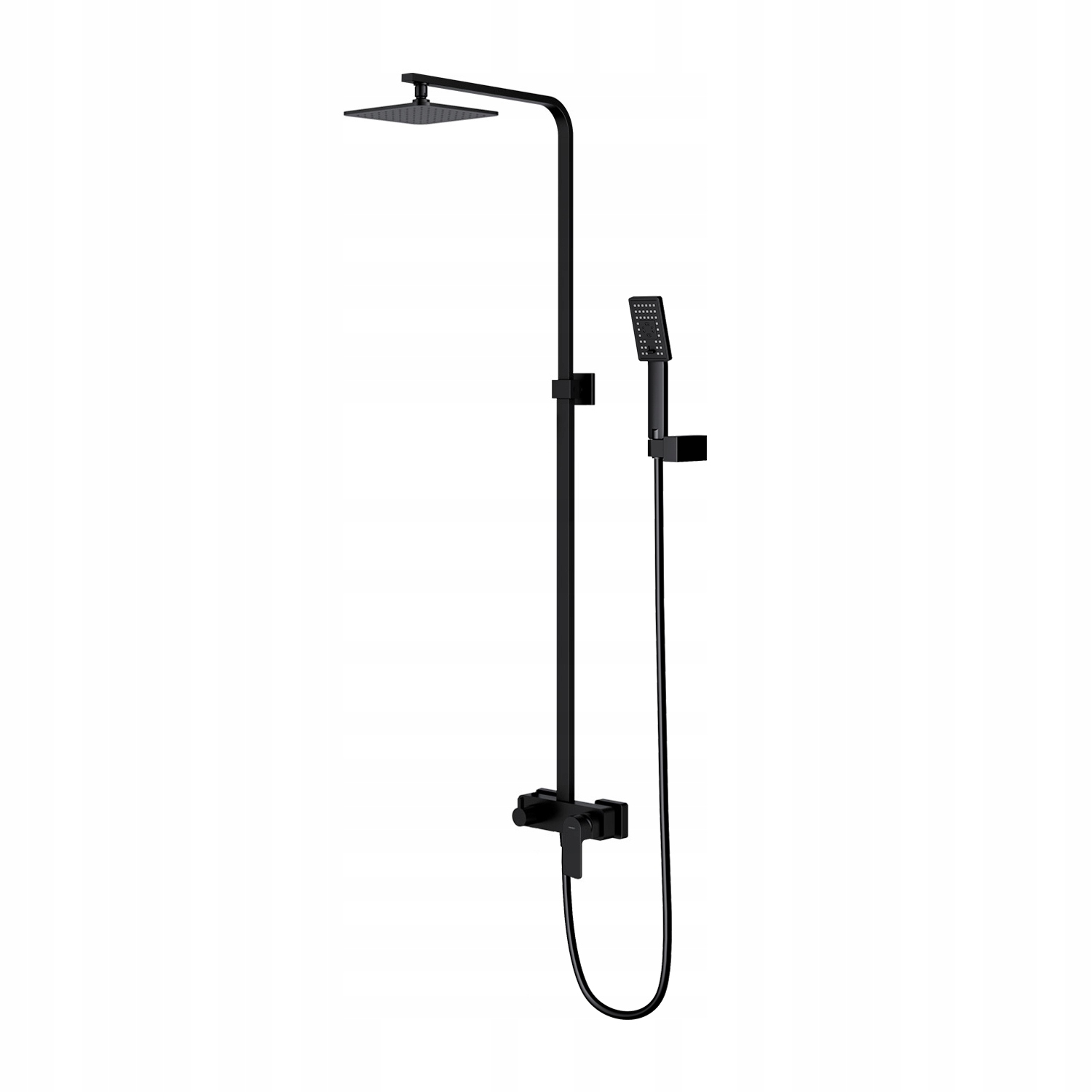 Omnires Baretti stenový sprchový set čierny mat BA7844BL