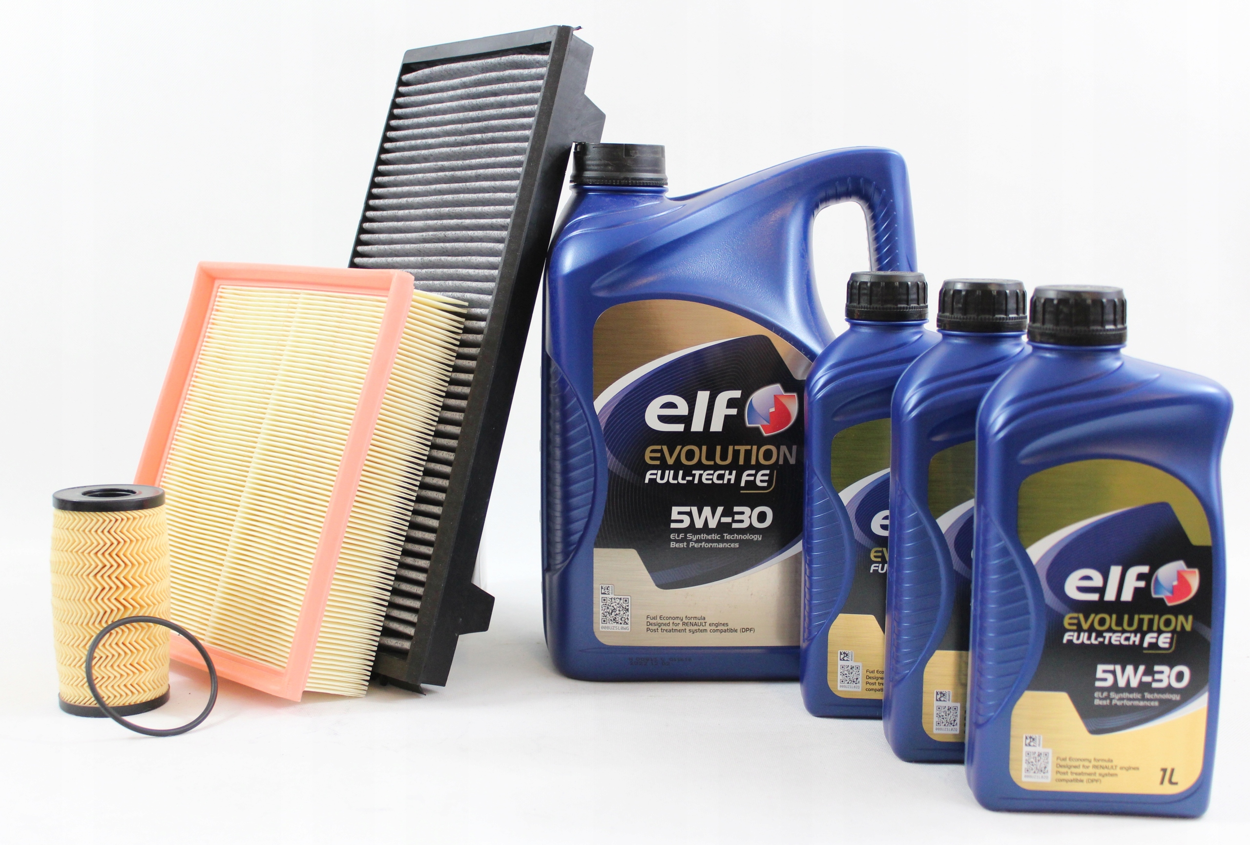 FILTRY+OLEJ ELF 5W30 RENAULT ESPACE 4 2,0 DCI 06- Rodzaj syntetyczne