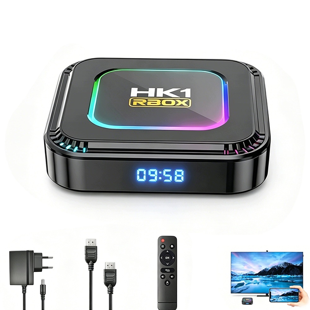 Smart Tv Box 8K 4K Android 13 Wifi 6 Bluetooth 5.0 2 Gb Ram 16 Gb Rom