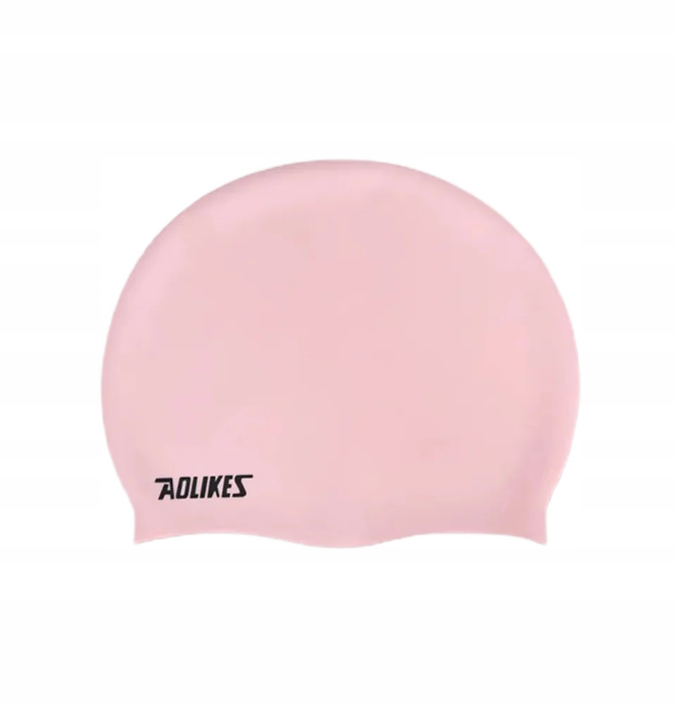 CZEPEK PŁYWACKI KĄPIELOWY BASEN PLAŻĘ SILIKONOWY GUMOWY RÓŻOWY DUŻY WODY