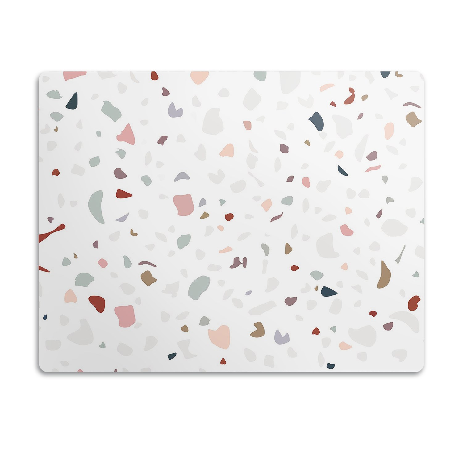 Levně Podložka pod misky pro psa Barevné skvrny 90x60 cm