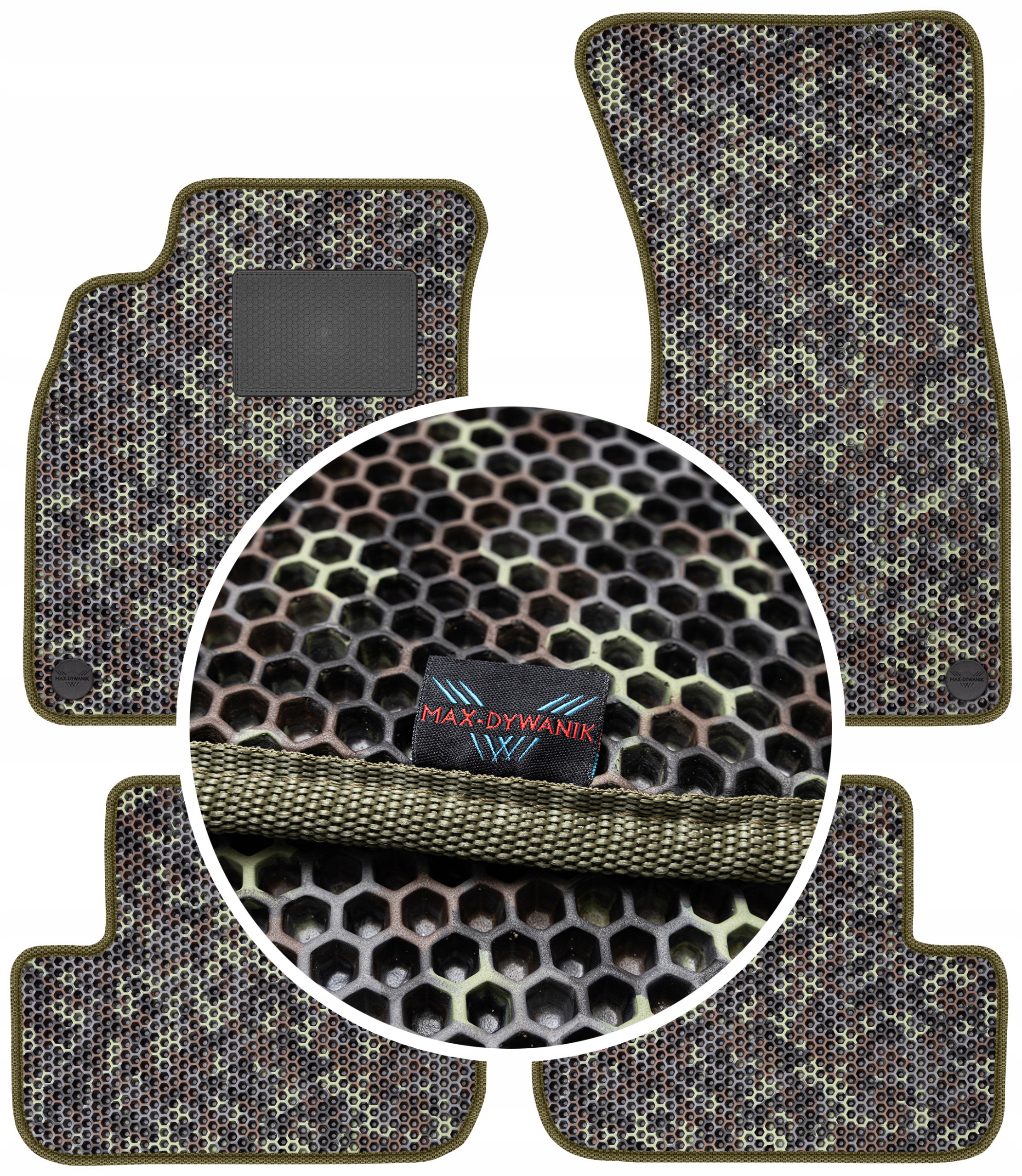 Audi A4 B8 2007-2015 Gumové rohože Eva Moro