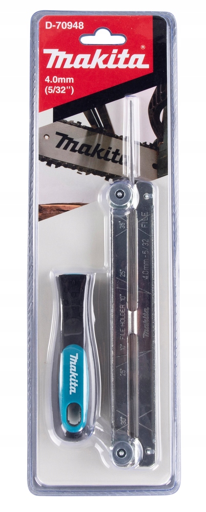 Pilnik okrągły 4,0mm z uchwytem kpl Makita