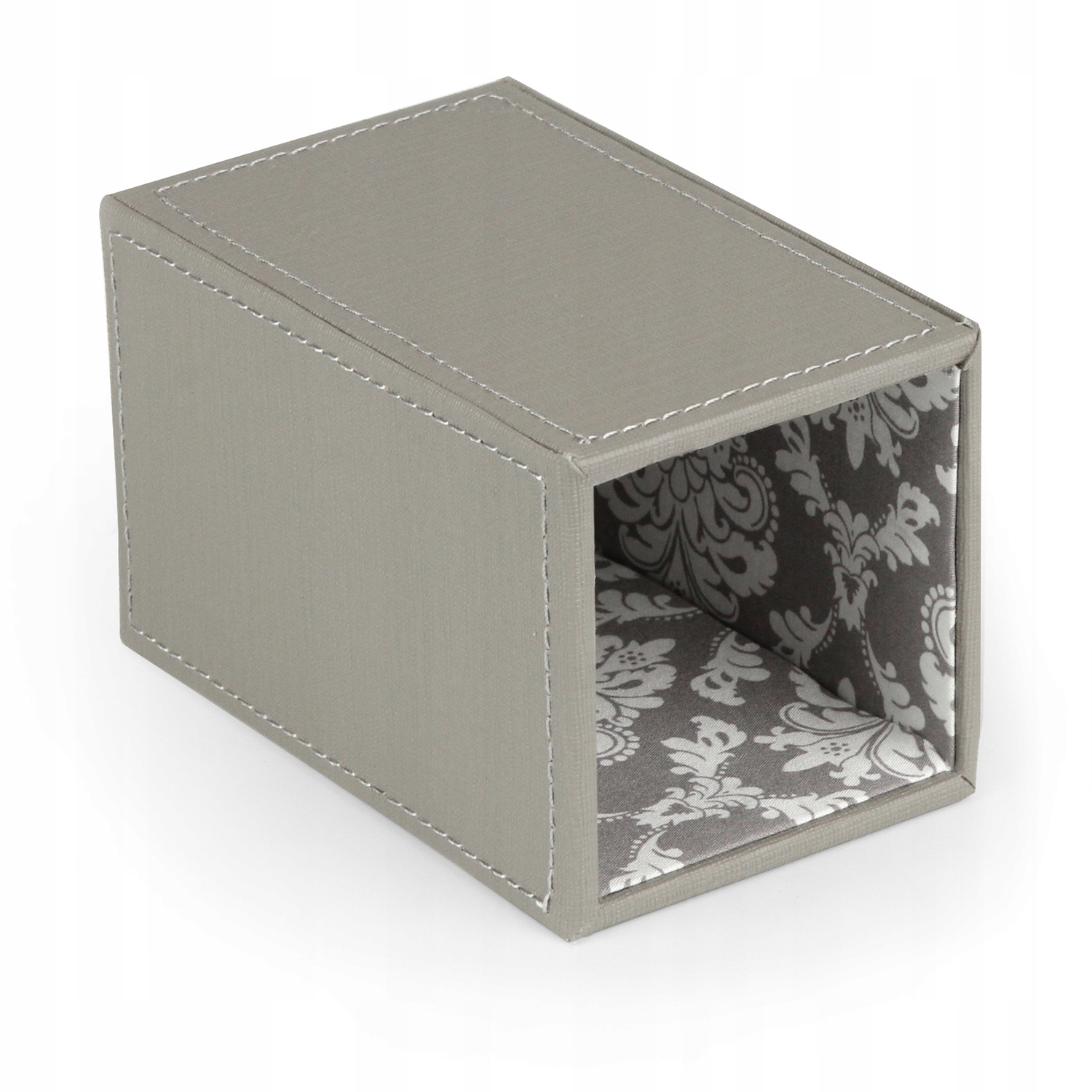 Przybornik biurowy organizer stojak szary 12 cm Kod producenta organizer na biurko