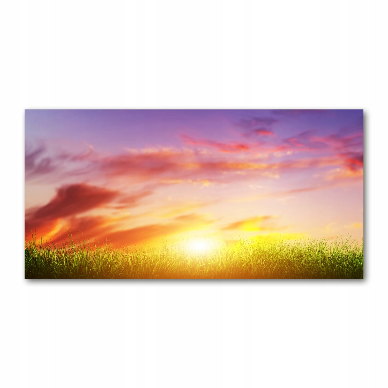 

Foto-obraz akryl Zachód słońca zdjęcie 140x70 cm