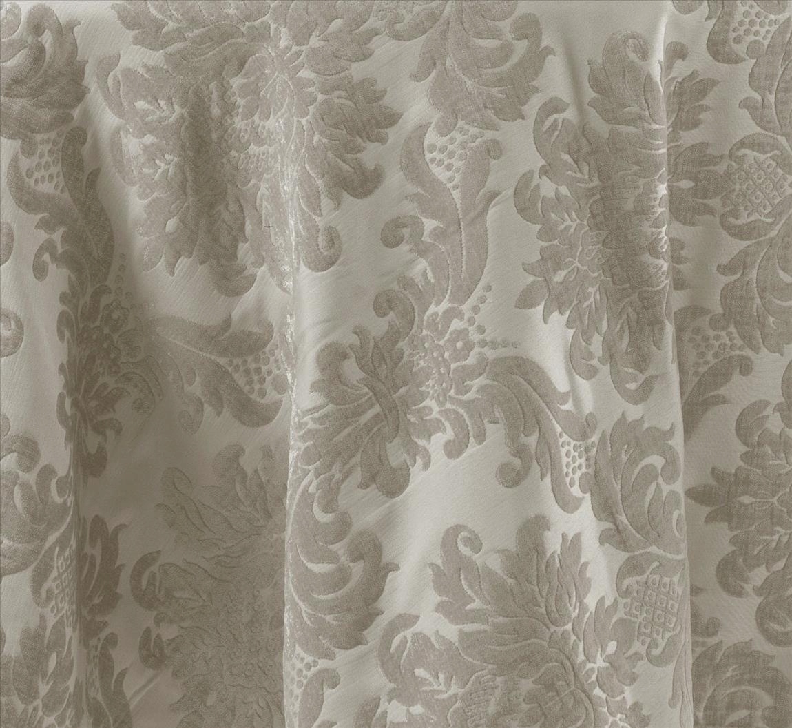 OBRUS 140 KOŁO POLIESTER PERŁA ŻAKARDOWY Typ obrus