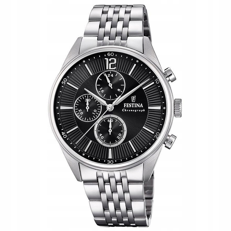 Pánské Hodinky Festina F20285-4 stříbrný náramek