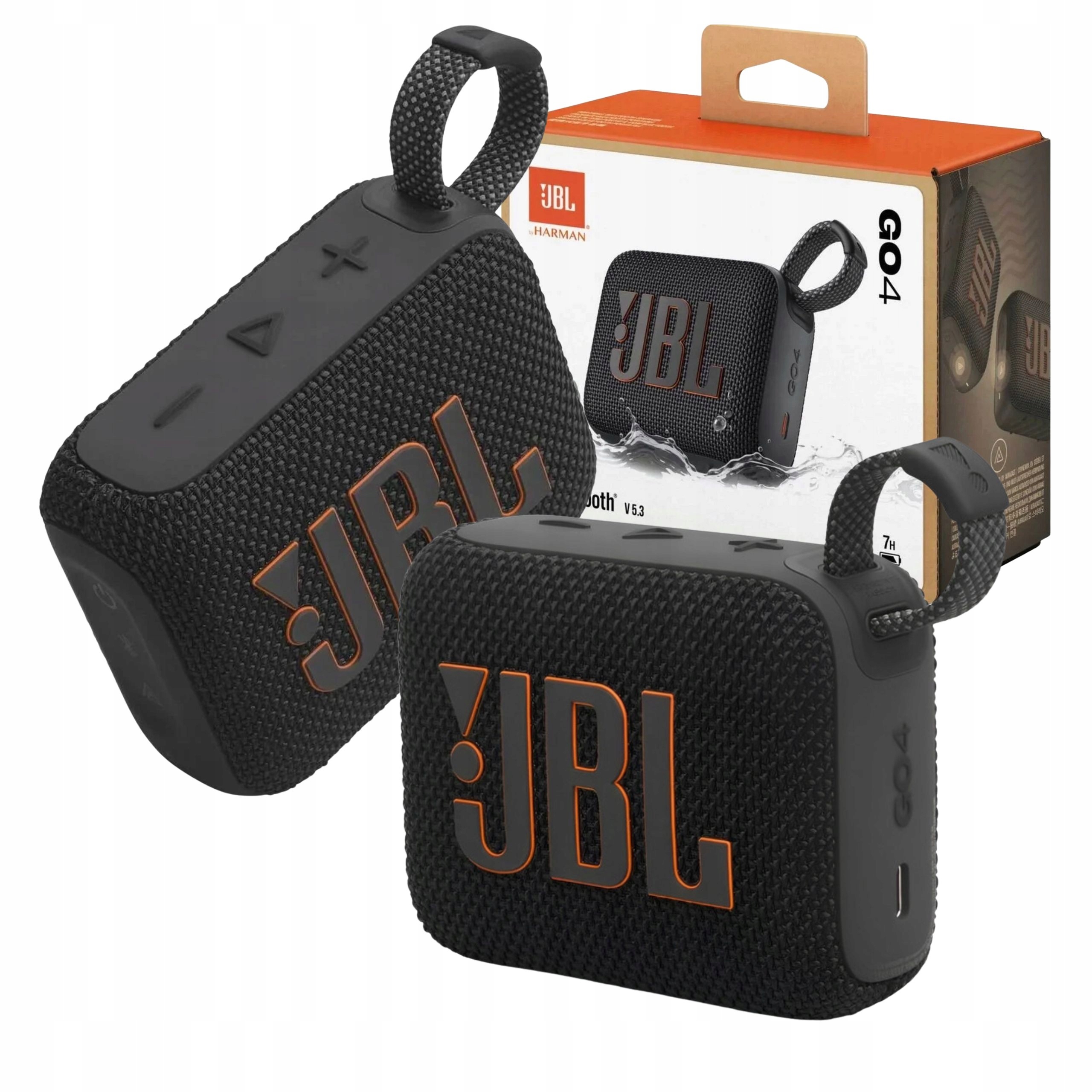 Głośnik Jbl Go 4 Wodoszczelny Mocny Bass mobilny Przenośny Mały Bluetooth