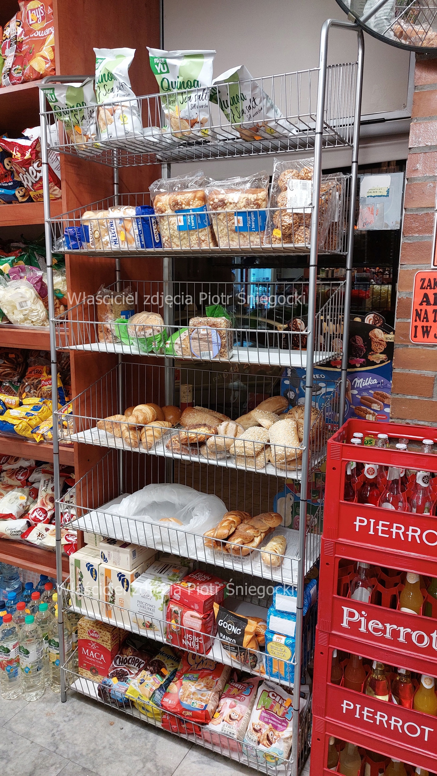 REGAŁ SKLEPOWY NA PIECZYWO WARZYWA KOSZOWY 90 Producent inna