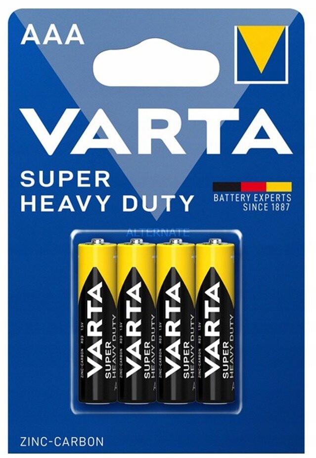 

4 x Varta Superlife R03 Aaa (blister)