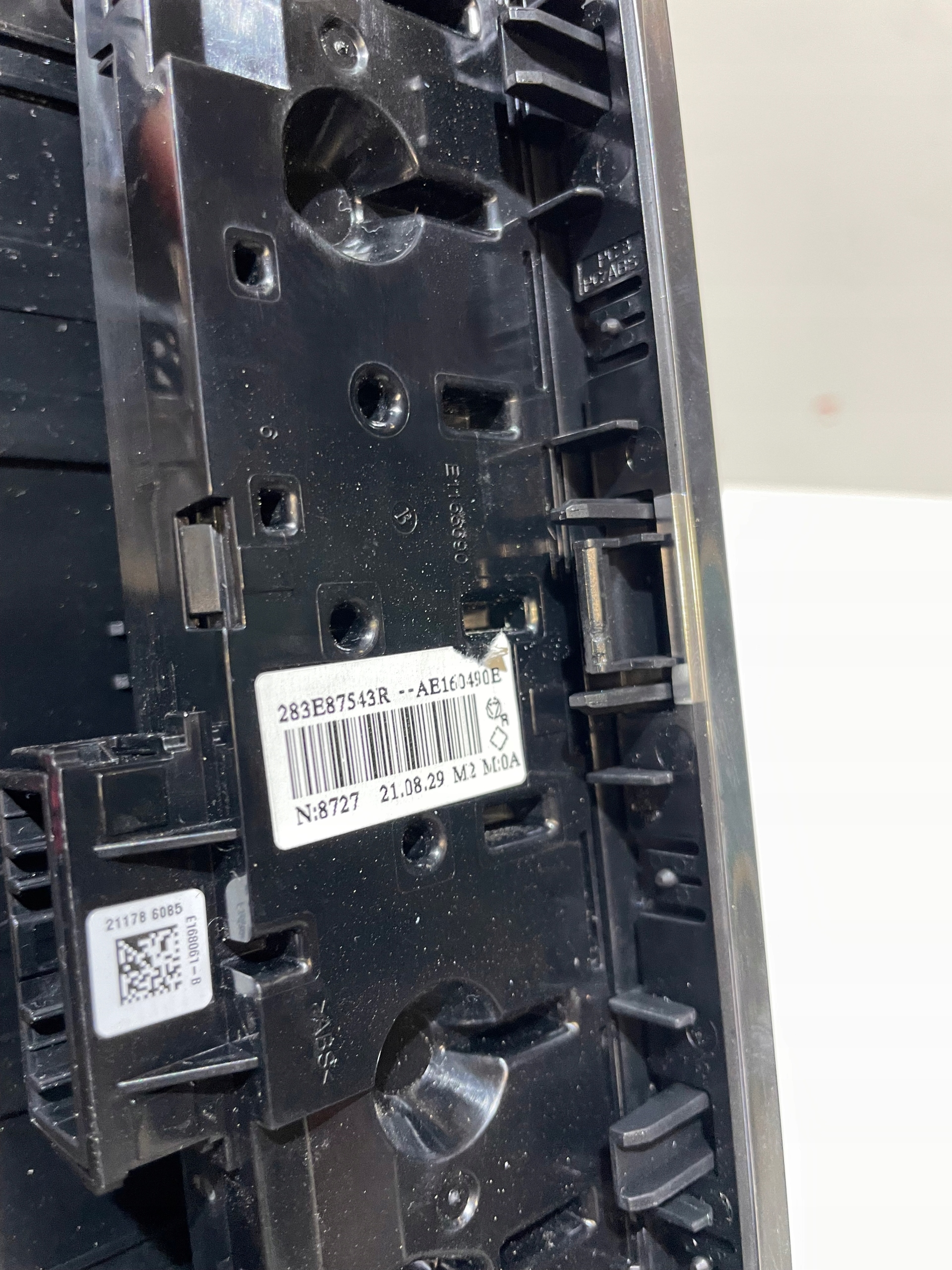 RENAULT ARKANA UNITE COMMANDE CLIMA 283E87543R