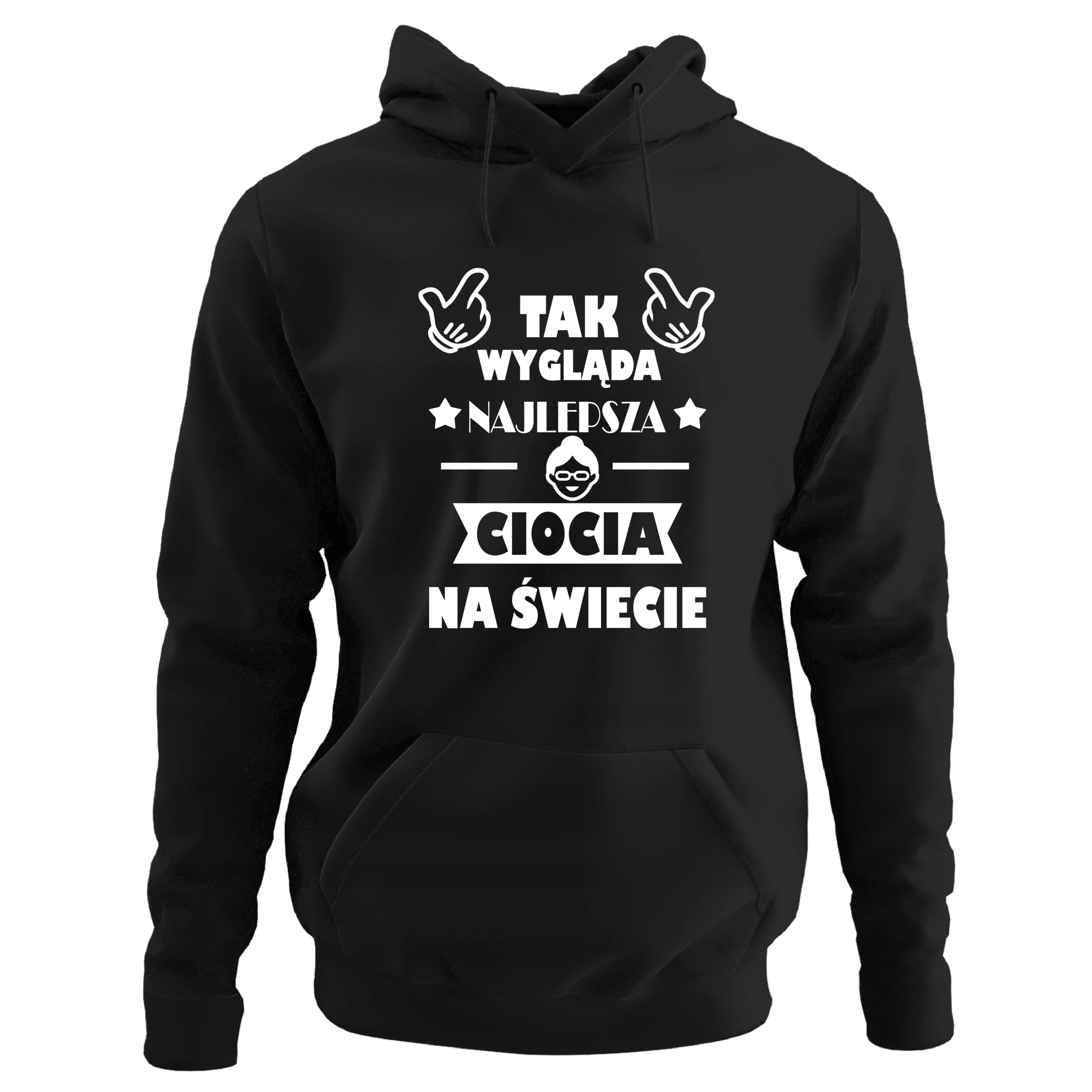 

Bluza Z Kapturem Dla Najlepszej Cioci Super Ciocia