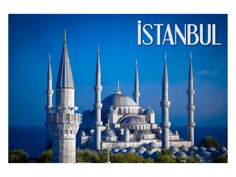 STAMBUŁ - Architektura - Magnes na lodówkę