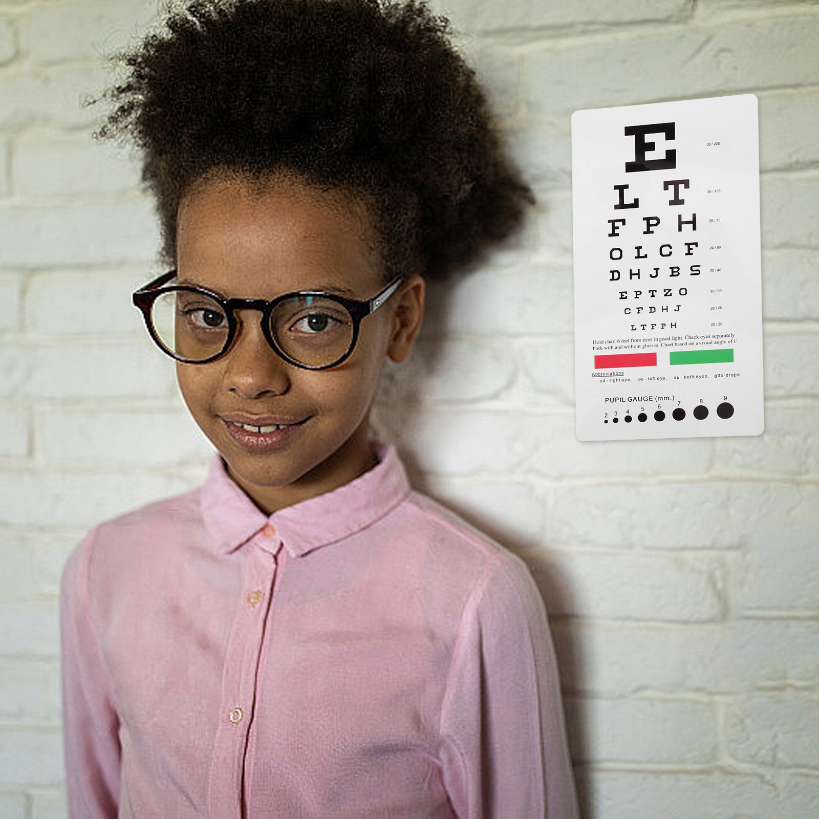 Dwustronna tablica do badania wzroku Kod producenta 3625yuu