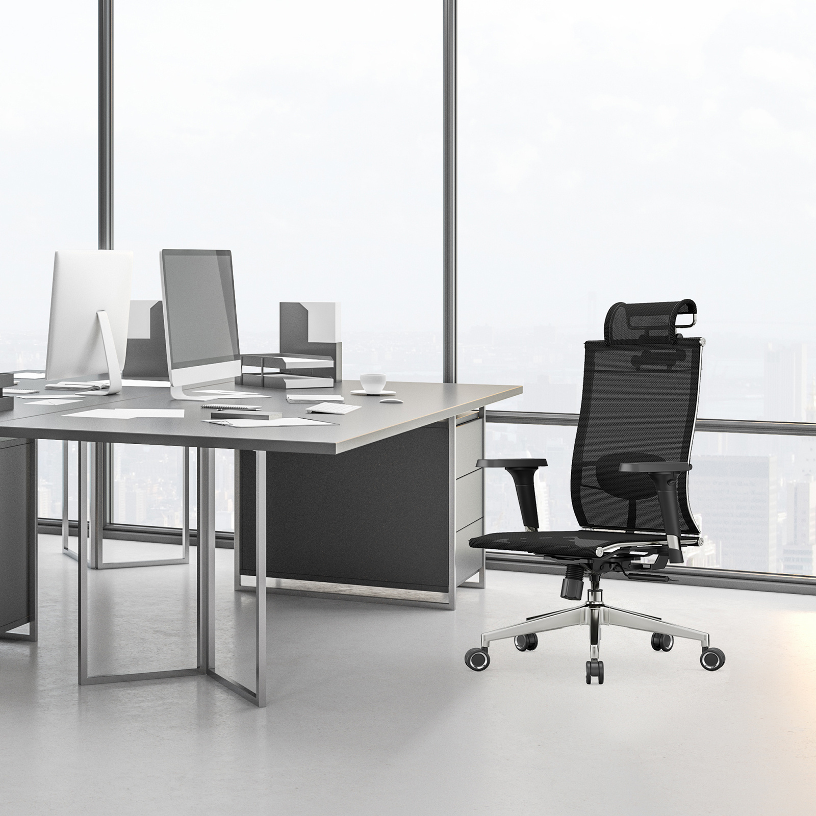 Fotel biurowy ergonomiczny ANGEL iO — 10