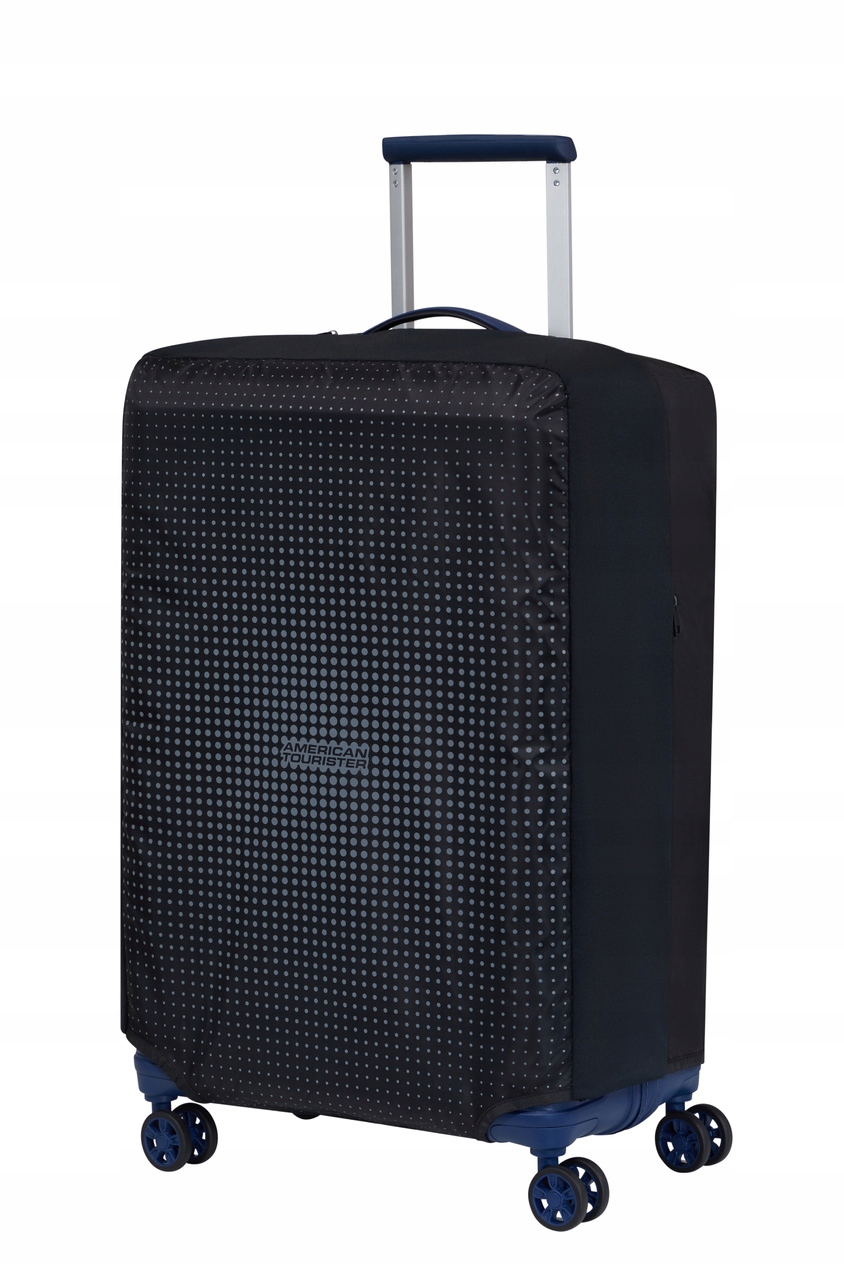 Obal na kufr American Tourister M černý elastický