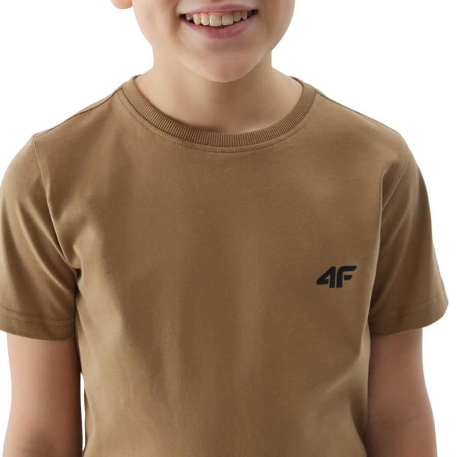 KOSZULKA CHŁOPIĘCA 4F DZIECIĘCA T-SHIRT SPORTOWA NA CO DZIEŃ Rozmiar (new) 164 (159 - 164 cm)