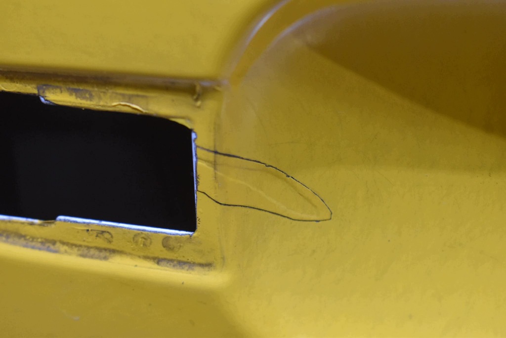 door right front front BIALE ZOLTA FOLIA FORD TRANSIT MK8 14-19