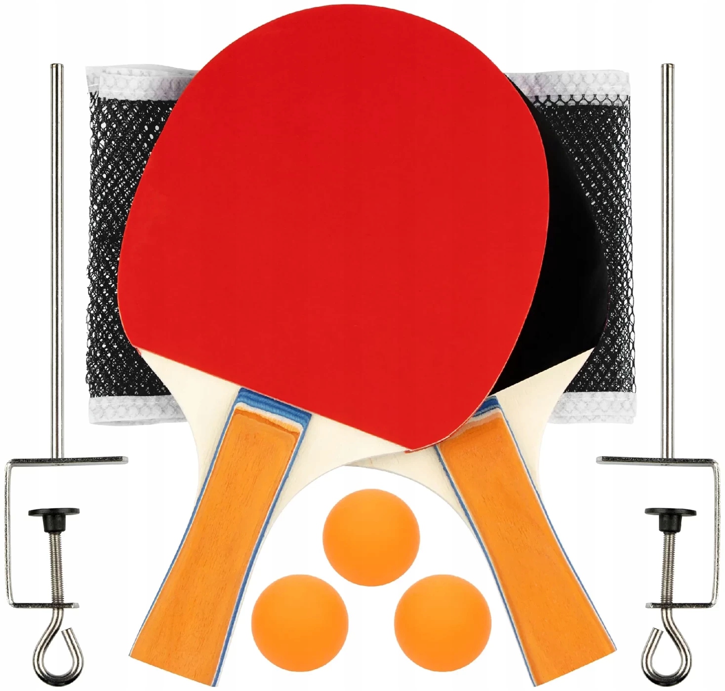 Sada pálek, síťka na stolní tenis ping pongové paletky Avento