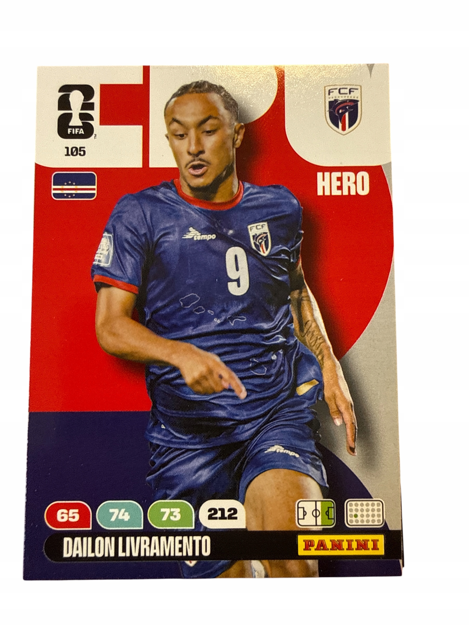 Fifa World Cup America 2026 Panini Cape Verde 105 Livramento