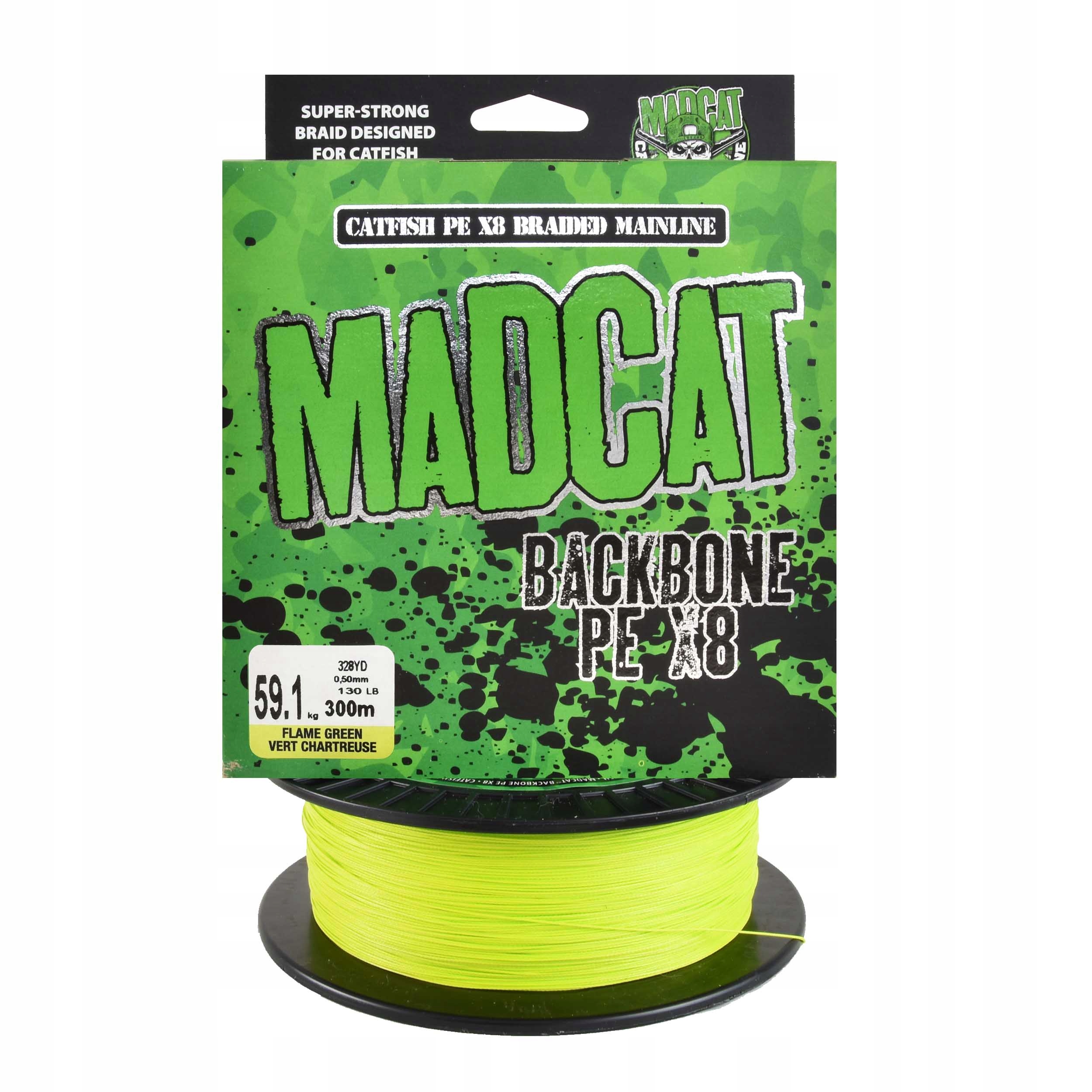 Plecionka sumowa Dam MadCat Backbone 0.50mm 300m 59,1kg 1szt.