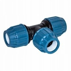 

Trójnik Pe zaciskowy 32mm x 32mm x 32mm PN16