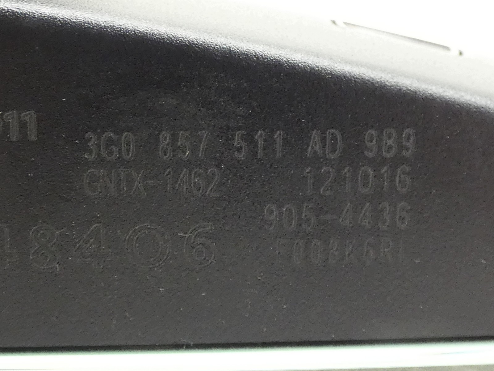 rear-view mirror inner VW PASSAT B8 SKODA SUPERB III 3G0857511AD
