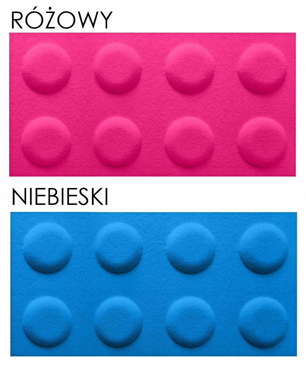 PANELE ŚCIENNE KLOCKI 60X30 FILCOWE MIĘKKIE SOF 11 Wysokość mebla 30 cm