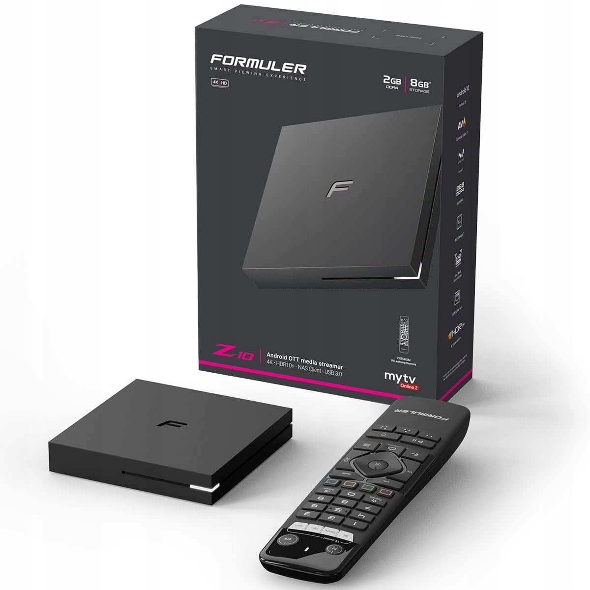 Formuler Přijímač Z10 4K Ultra Hd Android 10 Ip
