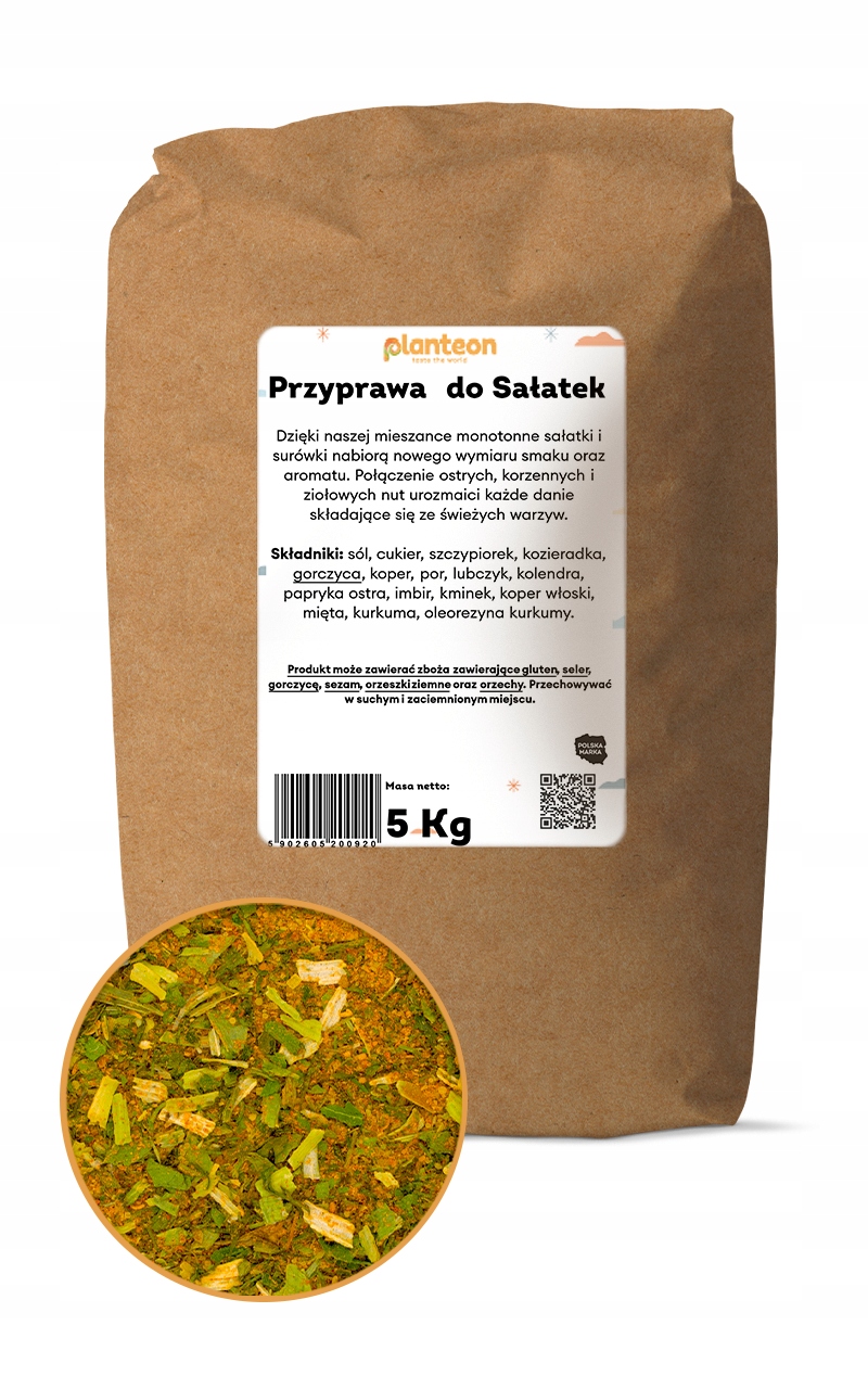 Koření do salátů na saláty bez chemie 5 kg