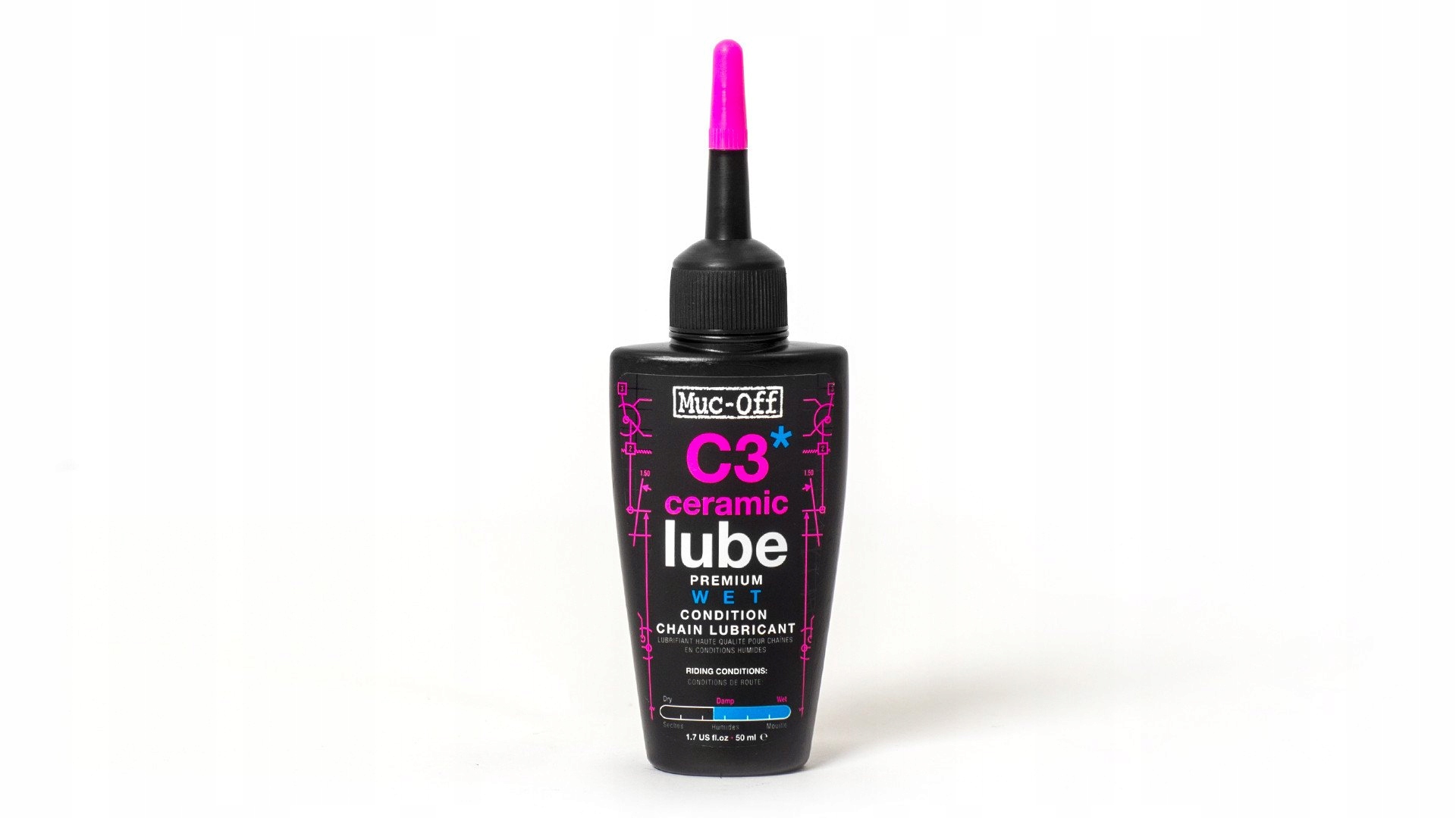 

Muc-Off olej do łańcucha C3 Wet Ceramic Lube 120ml