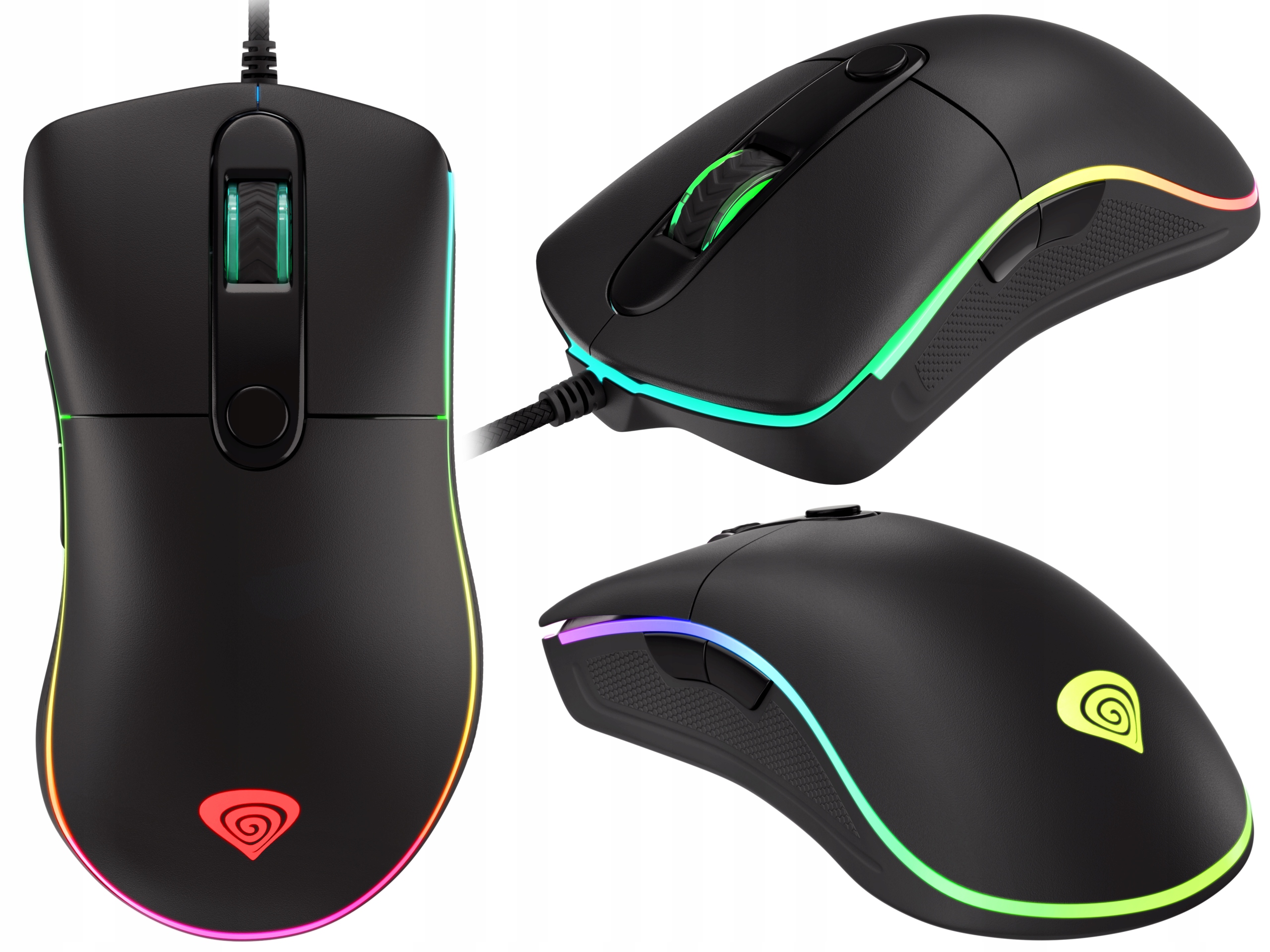 

Gamingowa Mysz Dla Graczy Genesis Led Rgb 8000DPI