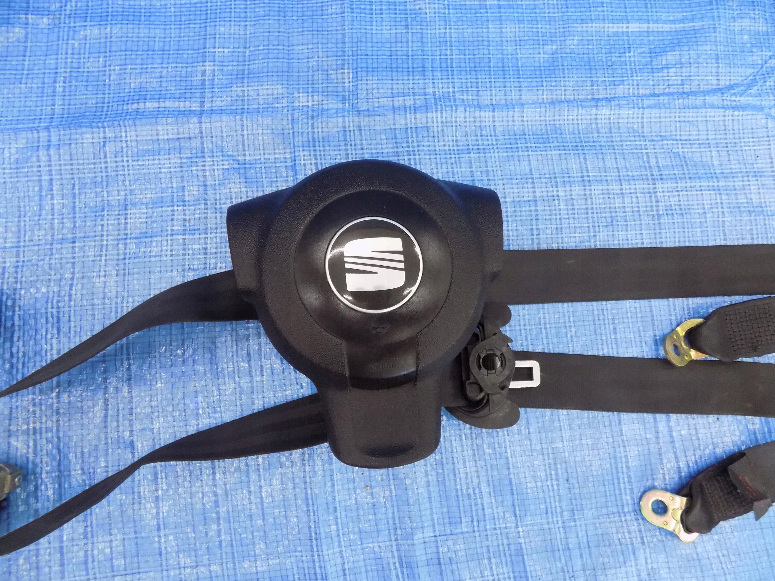 dashboard panel airbags tension belts KOMPLET SEAT ALTEA