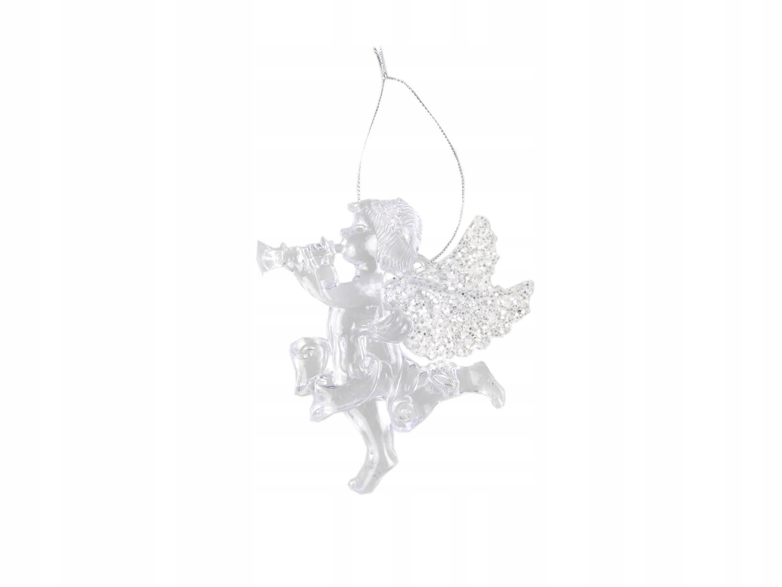 

Dekoracja na choinkę Aniołek akrylowy 1 szt.