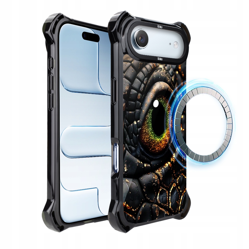 Pouzdro pro iPhone Air Ibizu DropGuard Ultra s MagSafe, Amber Dragon