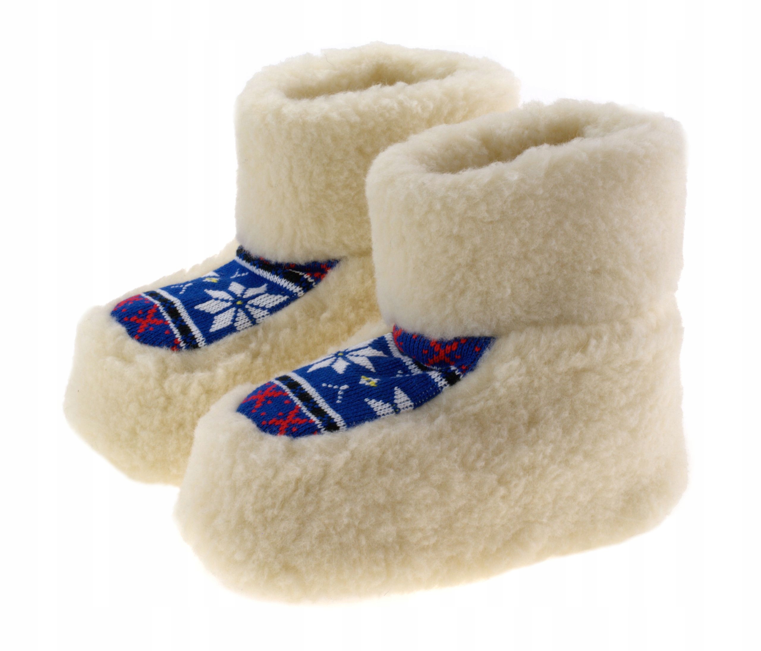 

Ciepłe eskimoski, wełniane skarpety, Niebieskie 41